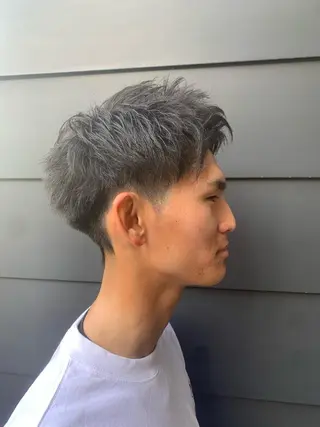 ショート パーマ メンズ STYLE袋町店 赤畠達弥のヘアスタイル