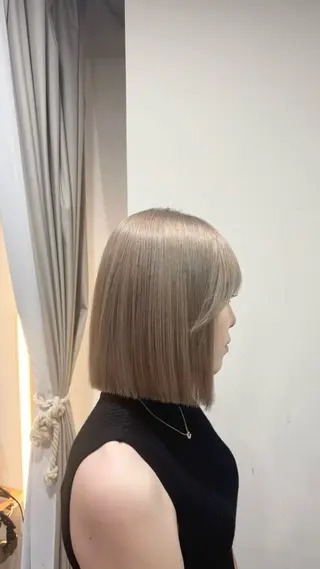 ミディアム 艶カラー🫧/韓国 レイヤー/愛珠🎀のヘアスタイル