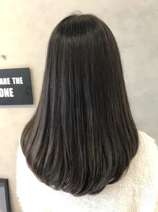 ロング 中村 幸子のヘアスタイル