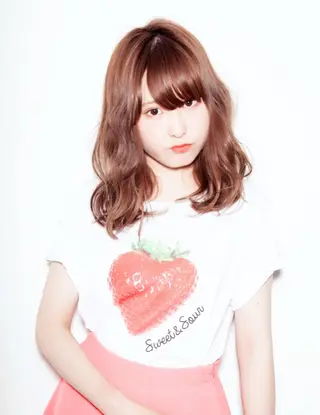 ミディアム 新宿駅近♡個室 ♡関口三都季🌜のヘアスタイル