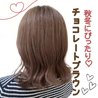 ミディアム カラー 🩵波巻き/ツイスパ HARU💎のヘアスタイル