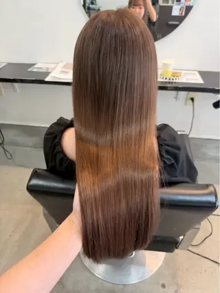 ロング カラー LUCK ユナのヘアスタイル