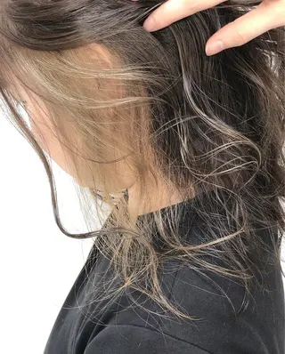 ロング カラー ヘアアレンジ メンズ似合わせ🪞 kotoriのヘアスタイル
