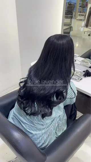 ロング mickey Yuinaのヘアスタイル