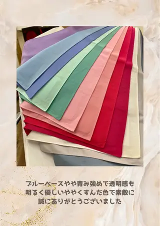 パーソナルカラー診断 自由が丘💐ブルームのその他イメージ