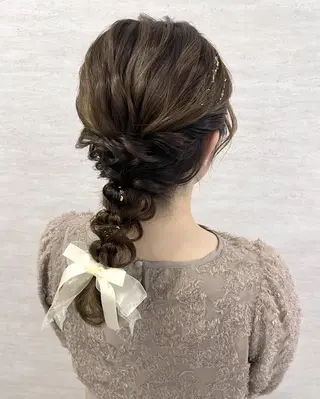 ヘアアレンジ 鈴木 芽香のマツエク・マツパデザイン
