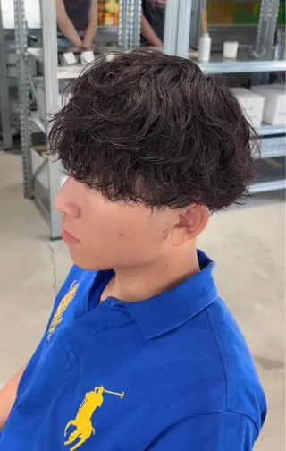 パーマ メンズ メンズ特化⚡️三村 彰吾⚡️カットパーマのヘアスタイル