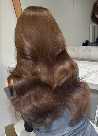 ロング カラー 北野 駿のヘアスタイル
