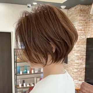 ショート 朝ラク/大人ショート /銀座/若狭真央のヘアスタイル