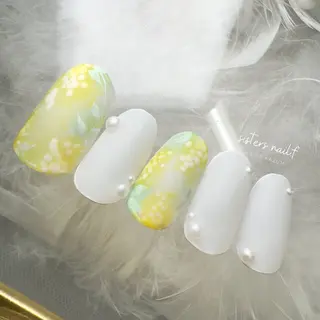 ヘアアレンジ sisters nail.fのネイルデザイン