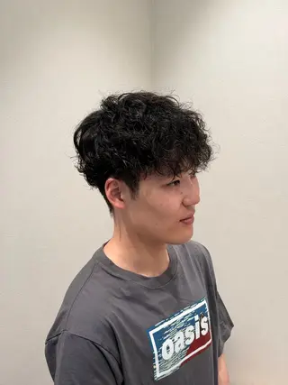 ショート パーマ メンズ 伊藤 聡汰のヘアスタイル