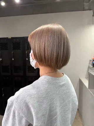 カラー ルシ🎨/ハイトーン デザイン/髪質改善のヘアスタイル