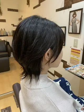 ショート カラー サトウ シューイチのヘアスタイル