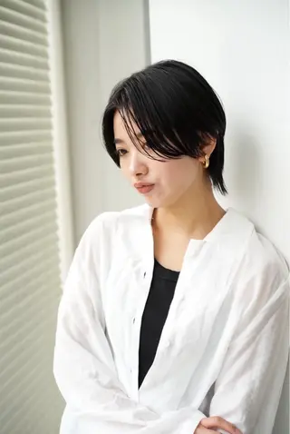 ショート カラー 八幡 空乃のヘアスタイル