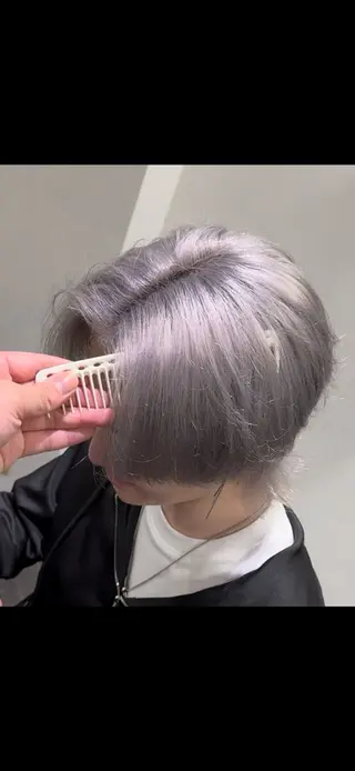 カラー メンズ ⭐️フウタ⭐️/郡山 /透明感カラーのヘアスタイル