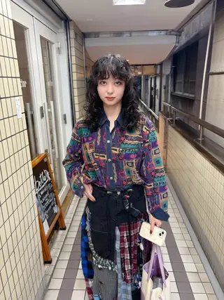 セミロング パーマ kaito パーマ募集！🙌のヘアスタイル