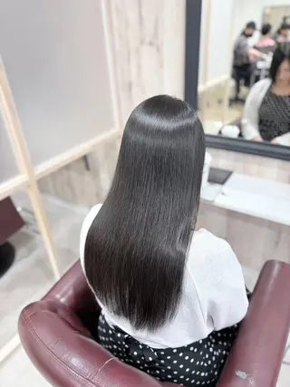 ロング 髪質改善/美髪矯正/ 池袋/HlBlKlのヘアスタイル