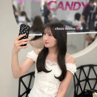 ロング カラー ダブルカラー×美髪 🪽/ りせ 🎀のヘアスタイル