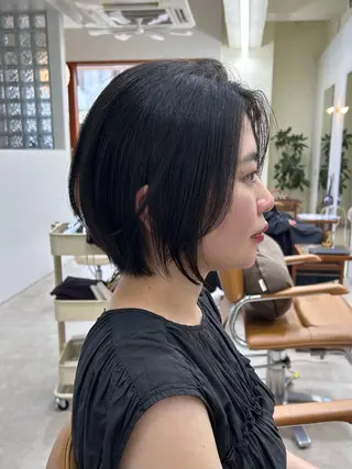 ショート 中原 優美のヘアスタイル