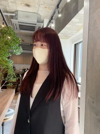ロング カラー 🫧 momokaのヘアスタイル