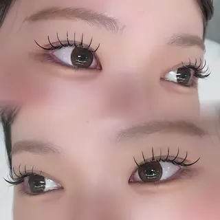 マツエク・マツパ Choco Lash mokaのマツエク・マツパデザイン