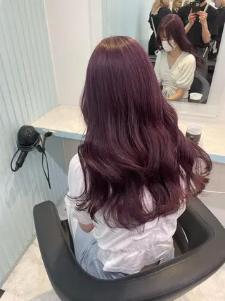 ミディアム 顔周りレイヤー/新宿 /モテ艶カラー/航介のヘアスタイル