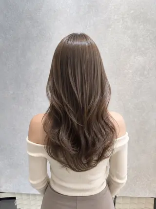 ロング カラー 【𝐀𝐬𝐡大森】 石崎竜祐のヘアスタイル