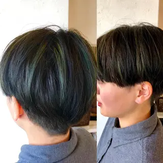 ショート カラー 美髪・艶髪特化美容師 RYOJIのヘアスタイル