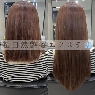 セミロング カラー ヘアアレンジ FAAM Tsuneのヘアスタイル