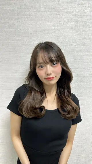 ロング カラー 表参道指名1位💖 カラーの達人💗のヘアスタイル
