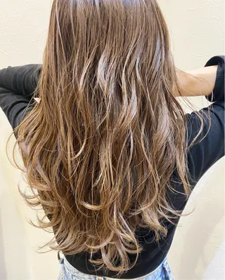 セミロング 中川 勝友のヘアスタイル