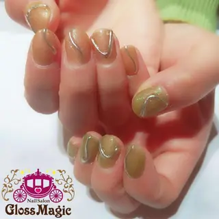 ネイル あ きのネイルデザイン