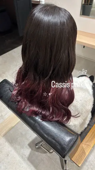ロング 倉敷サロンドクロエ ꕀ井上恋夢ꕀのヘアスタイル