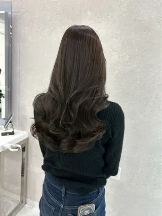 ロング カラー 🍀ブラウンベージュ sakura🍀のヘアスタイル