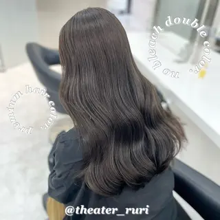 ロング カラー ふわっと抜け感🫧 ブラウンベージュ🤎のヘアスタイル