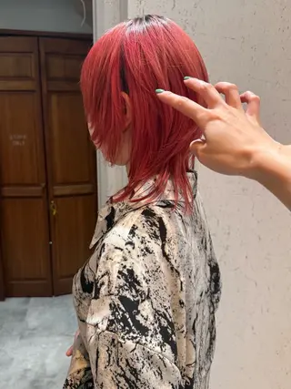 ミディアム カラー mai / linoah˚✧のヘアスタイル
