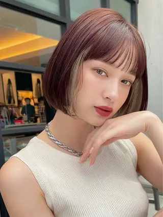 カラー 韓国風|透明感 🥣 ͗ ͗rionのヘアスタイル