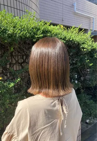ミディアム 田牧 みゆきのヘアスタイル