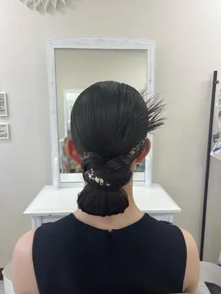 ヘアアレンジ ヘアセットサロン ココのヘアスタイル