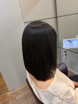 セミロング 安部 流唯のヘアスタイル