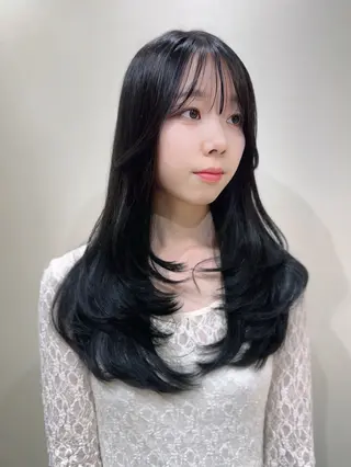 ロング カラー ニシダヒカリ🌙 髪質改善×似合わせのヘアスタイル