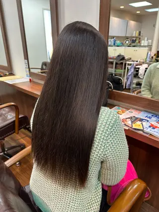 ロング 奥田 七都海のヘアスタイル