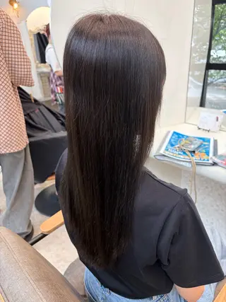 ロング カラー 志村 梨帆のヘアスタイル