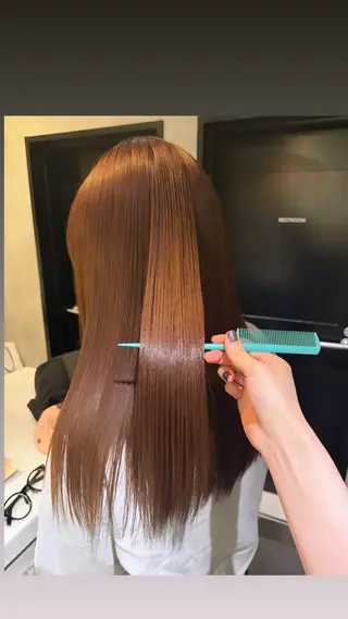 ロング カラー タナカ カナ🫧のヘアスタイル