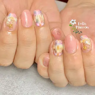 ネイル 岸 侑李のネイルデザイン