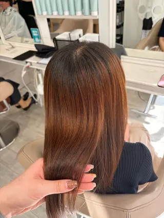セミロング Ash本八幡 🩵ྀི菊地のヘアスタイル