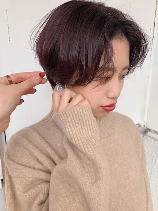 ショート カラー m ā l o.🌷 サカモトマイコのヘアスタイル
