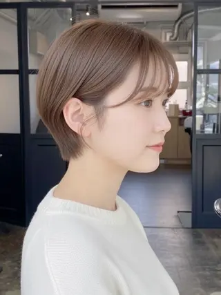 ショート パーマ・レイヤー 髪質改善・TANIのヘアスタイル
