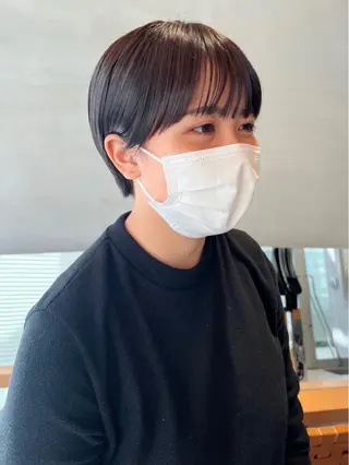 ショート 三浦 れいやのヘアスタイル