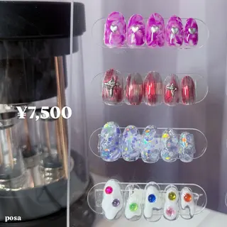 ネイル posa nail モエミのネイルデザイン